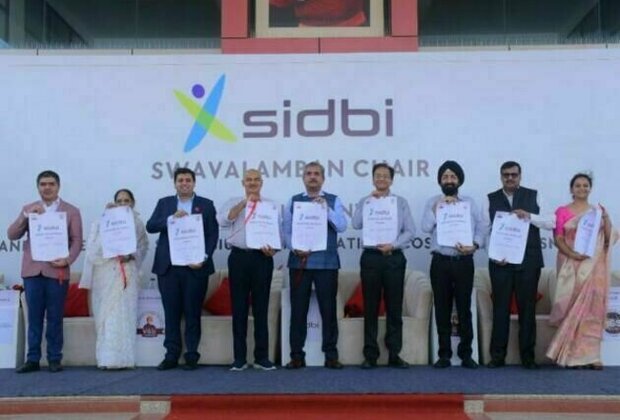 VGU, Jaipur becomes the first University in North India to have the Swavalamban Chair by SIDBI