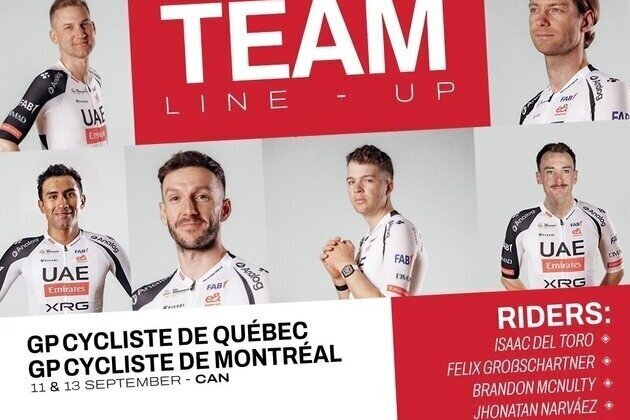 UAE Team Emirates-XRG gears up for Canadian, Italian Classics