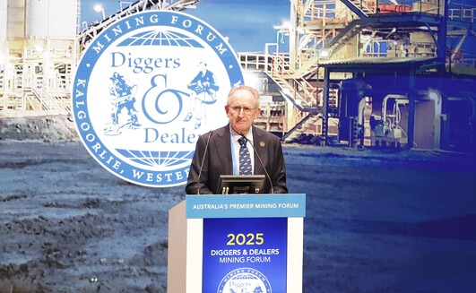 Diggers & Dealers chair Jim Walker.