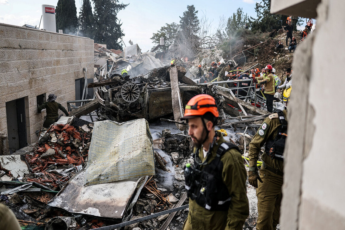 Israel says Iran fired missiles in civilian neighbourhoods