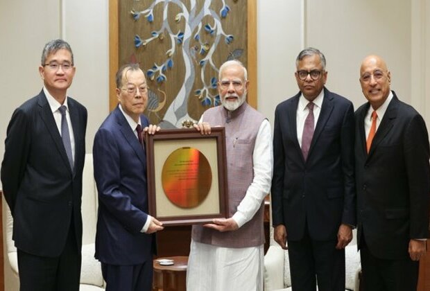 PM Modi meets leadership team of Tata Sons, PSMC; discusses semiconductor manufacturing projects