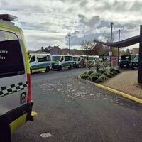 Ambulances queued outside Mount Gambier Hospital 'not ramping', SA premier says