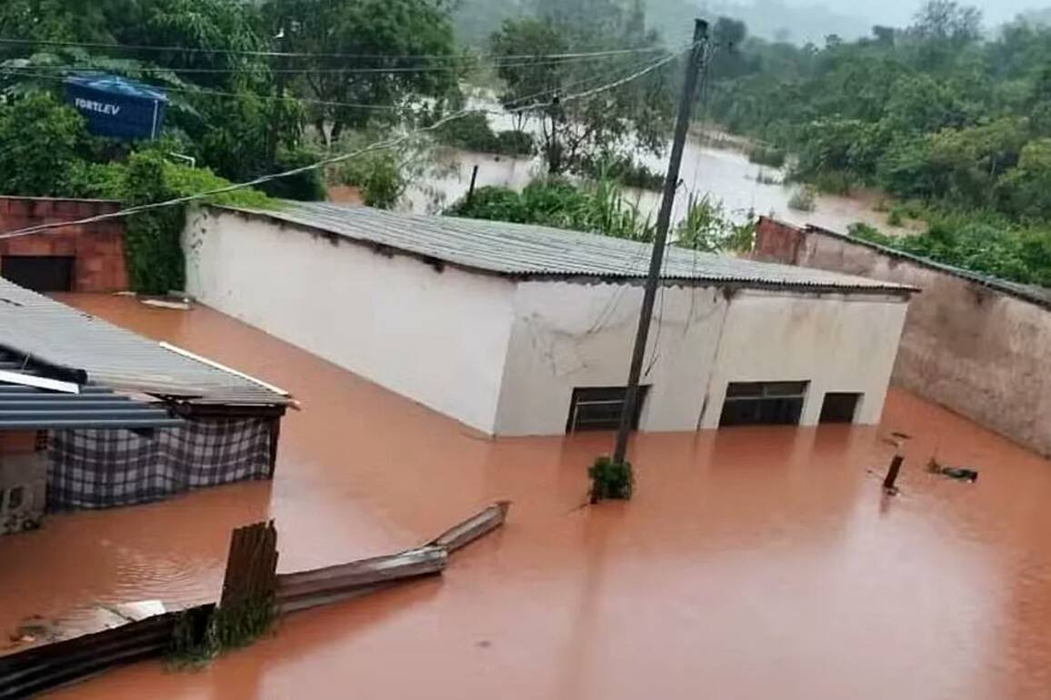 Schoolboy, eight, among the dead after landslide sweeps through Brazil - killing at least 10