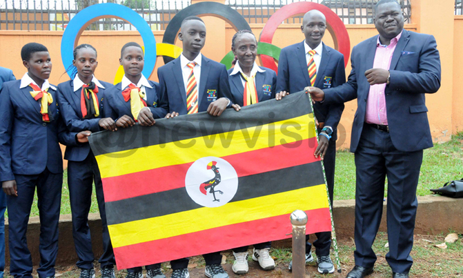 Team Uganda leaves for Youth Olympics in Argentina Team Uganda leaves for Youth Olympics in Argentina