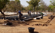 Sample preparation at Sarama Resources’ Sanutura project in Burkina Faso
