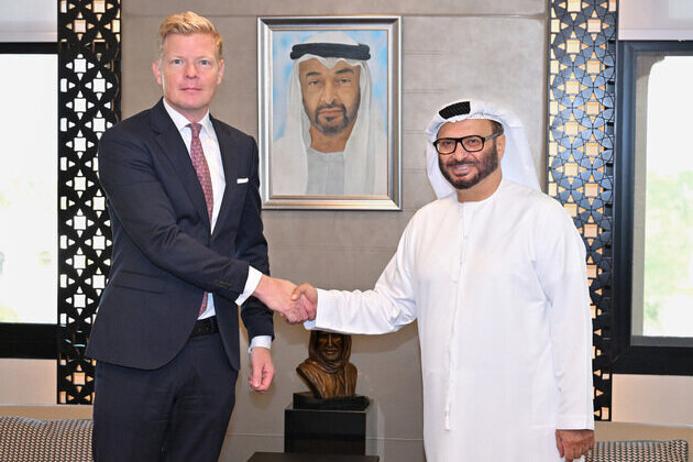 Anwar Gargash meets UN Special Envoy for Yemen