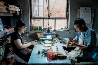 CHINA-HEBEI-HENGSHUI-WRITING BRUSH-YOUNG INHERITOR (CN)