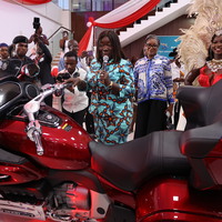 GHANA-ACCRA-CHINESE AUTOMOBILE-SHOWROOM