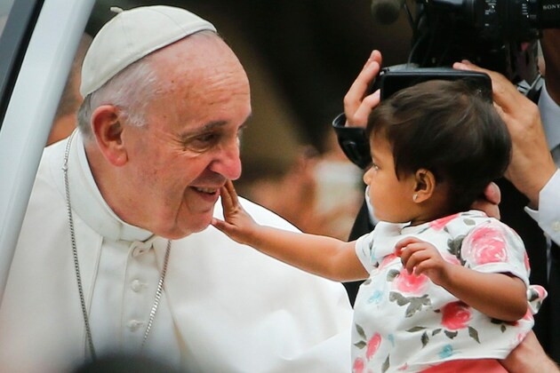 Pope Francis on his final journey