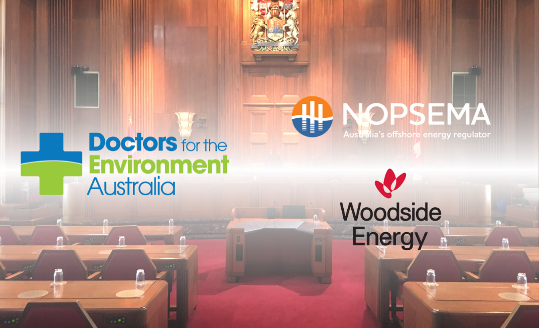 Woodside and NOPSEMA are now facing a court challenge from DEA