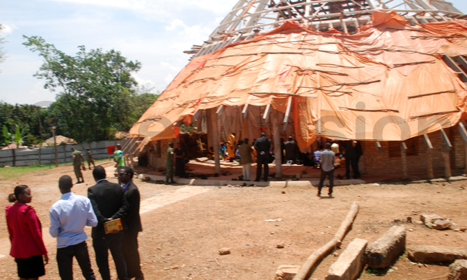 Kasubi tombs to be completed by end of 2016 Kasubi tombs to be completed by end of 2016