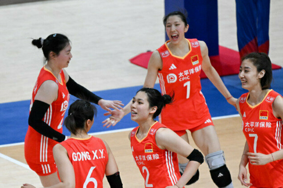 China beat Japan at FIVB Women's Nations League stop in Hong Kong SAR