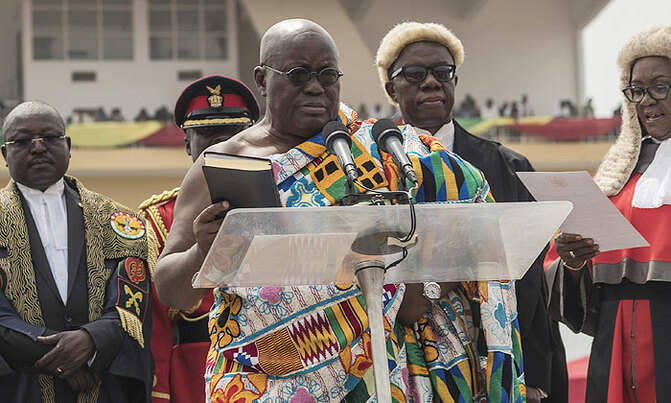 New Ghana president to fight gov't corruption New Ghana president to fight gov't corruption