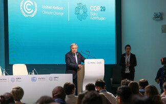 'Failure is not an option': Antonio Guterres urges COP29 negotiators to 'soften hard lines' and deliver historic climate finance deal