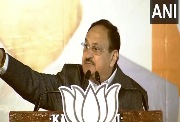 "Delhi ke dil mein Modi hai": Nadda at BJP headquarters on victory in assembly polls