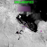 US releases footage of airstrikes on Iranian naval vessels