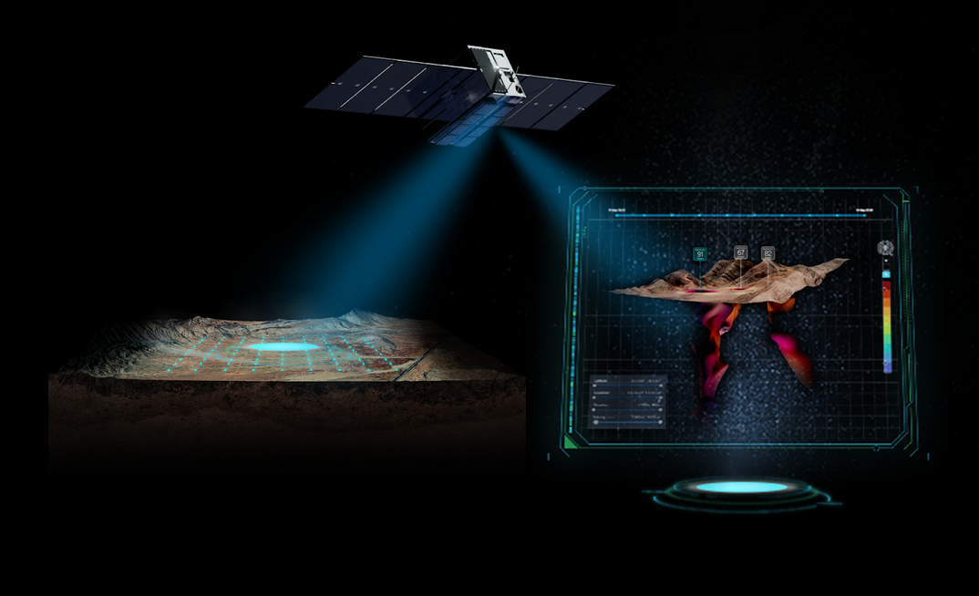 Exosphere will produce 3D subsurface imaging of Brecha Principal and Agua Amarga. Photo: Fleet Space