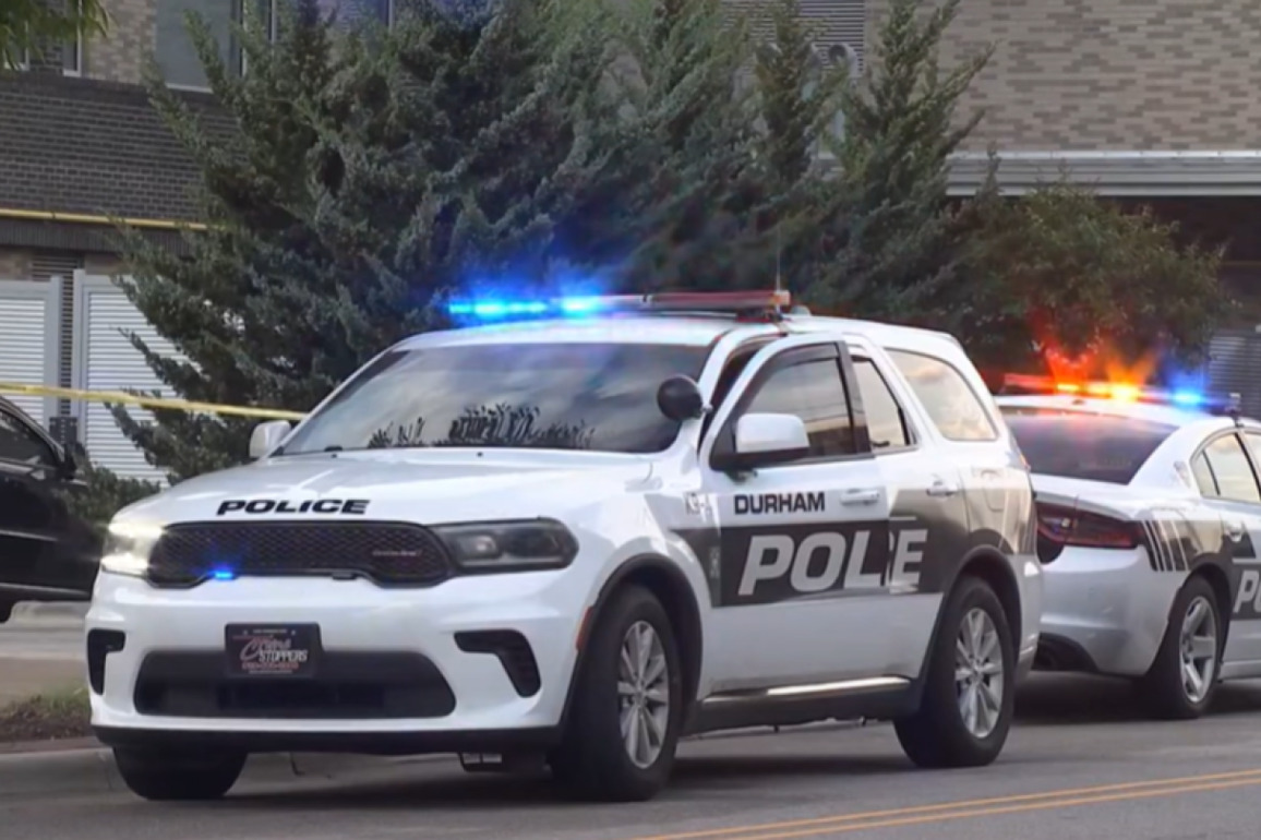 Homicide suspect fatally shot inside N.C. police station after grabbing officer's gun