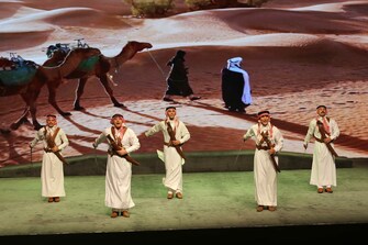 IRAQ-BAGHDAD-FOLK ART-PERFORMANCE