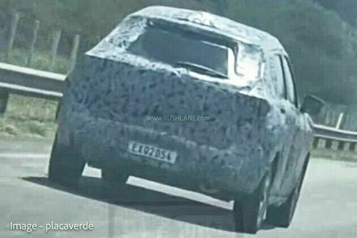 New Nissan SUV Spied Testing  Based On Duster