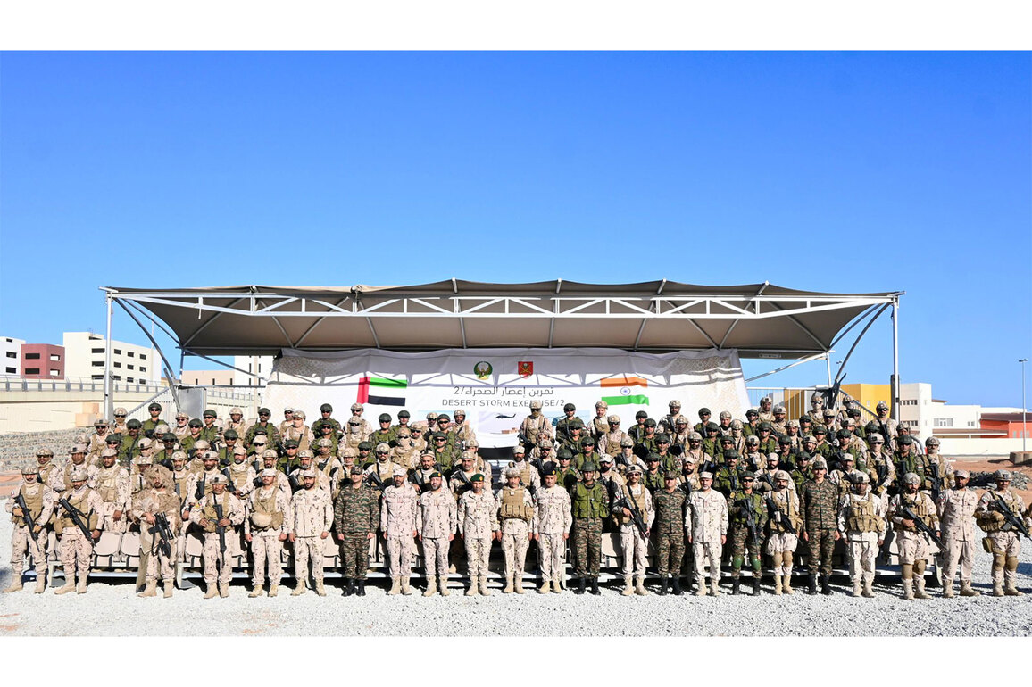 Exercise Desert Cyclone-II culminates at Al-Hamra, strengthening India-UAE defence cooperation