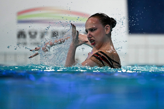 (SP)CHINA-XI'AN-ARTISTIC SWIMMING-WORLD CUP-WOMEN SOLO FREE (CN)