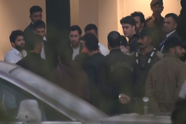 Lionel Messi departs from Jamnagar airport after visiting Vantara