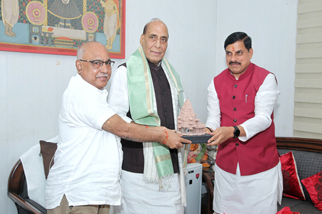 MP CM Mohan Yadav, state BJP chief Hemant Khandelwal call on several Union ministers in New Delhi