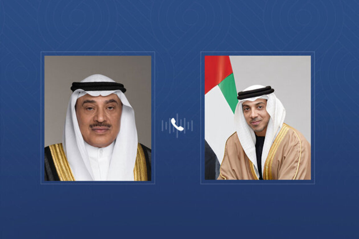Mansour bin Zayed, Kuwaiti Crown Prince discuss regional developments during phone call