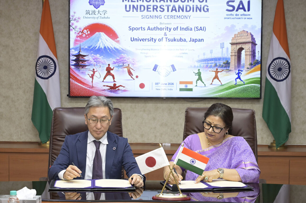 Sports Authority of India, University of Tsukuba strengthen India-Japan sports partnership with fresh MoU