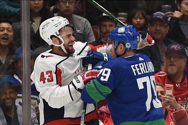 Canucks' Ferland fined $5K, Wild's Kunin $1K by NHL