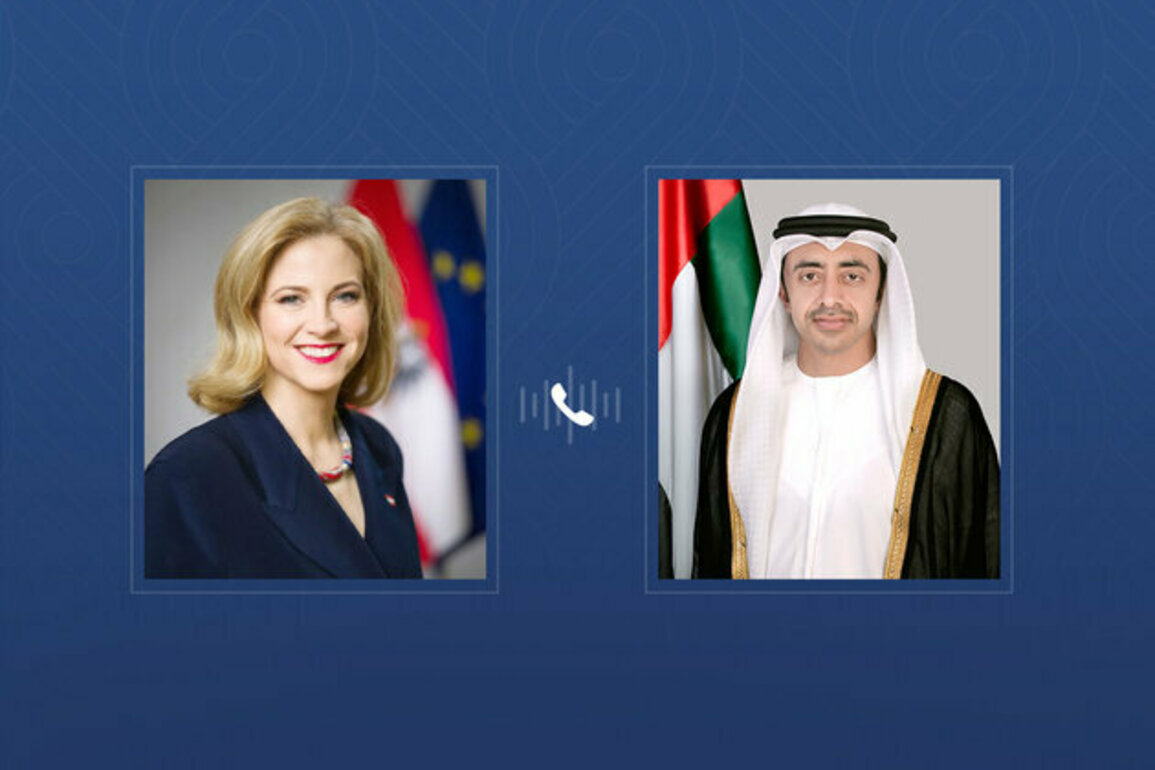 Abdullah bin Zayed, Austria's Foreign Minister discuss strategic bilateral relations in phone call