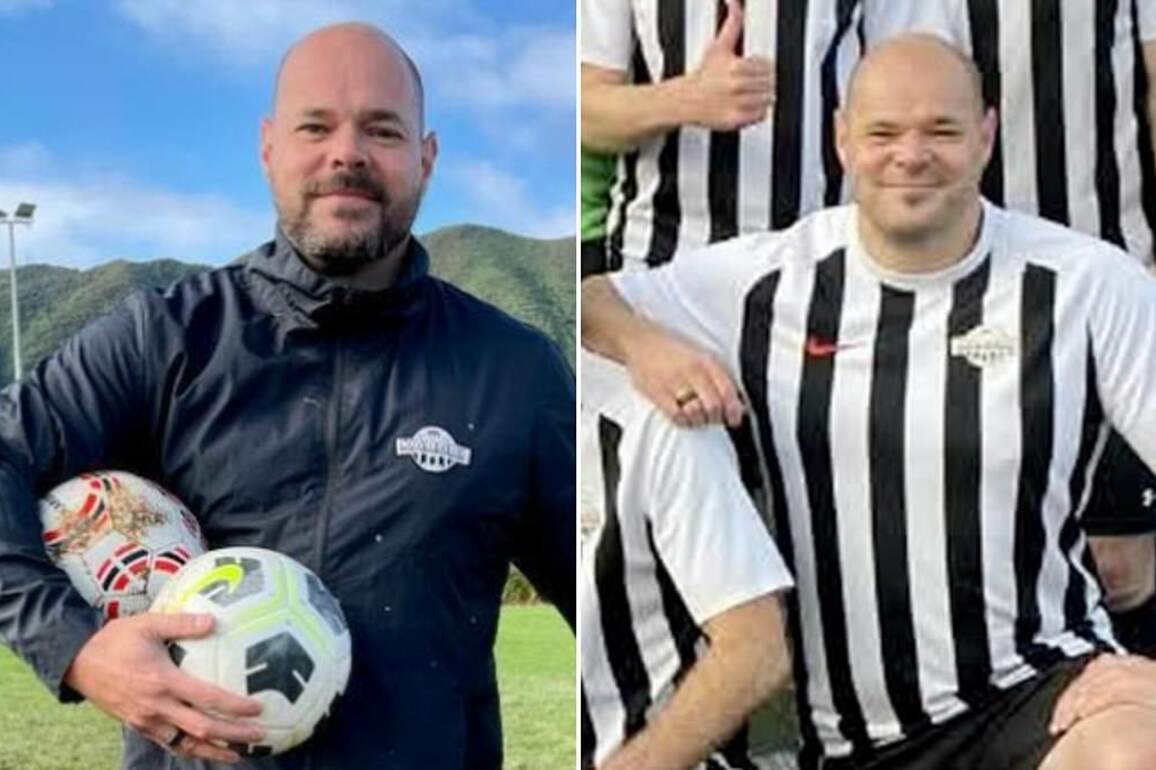 Football team pays tribute to 'club legend' who died in the middle of a match