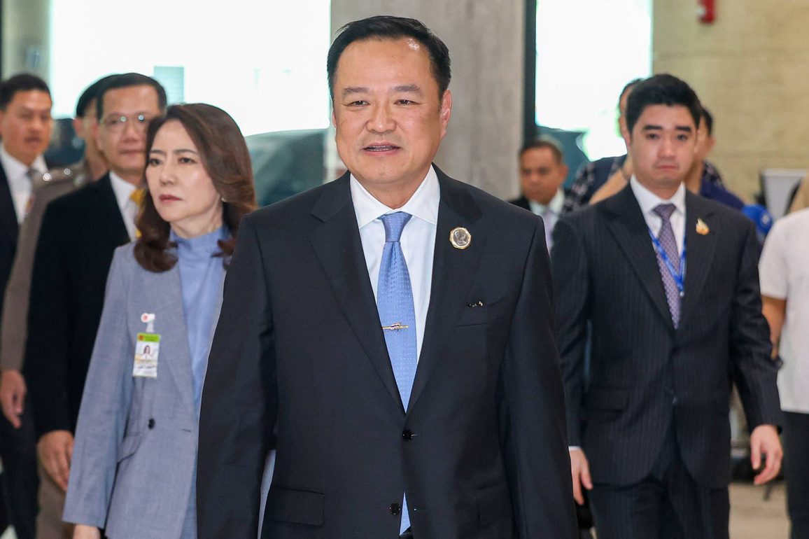 THAILAND-BANGKOK-ANUTIN CHARNVIRAKUL-NEW PM