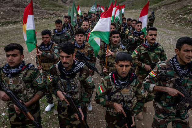 Iran denies Kurdish fighters crossed border