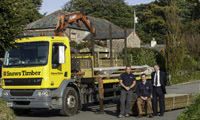 Calvert Trust decking donation driven by Snows Timber customers