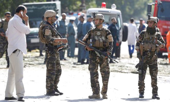 Suicide bomb attack kills two in eastern Afghanistan Suicide bomb attack kills two in eastern Afghanistan