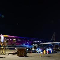 HainanOutlook | Themed plane under maintenance in preparation for 6th CICPE in S China's Hainan