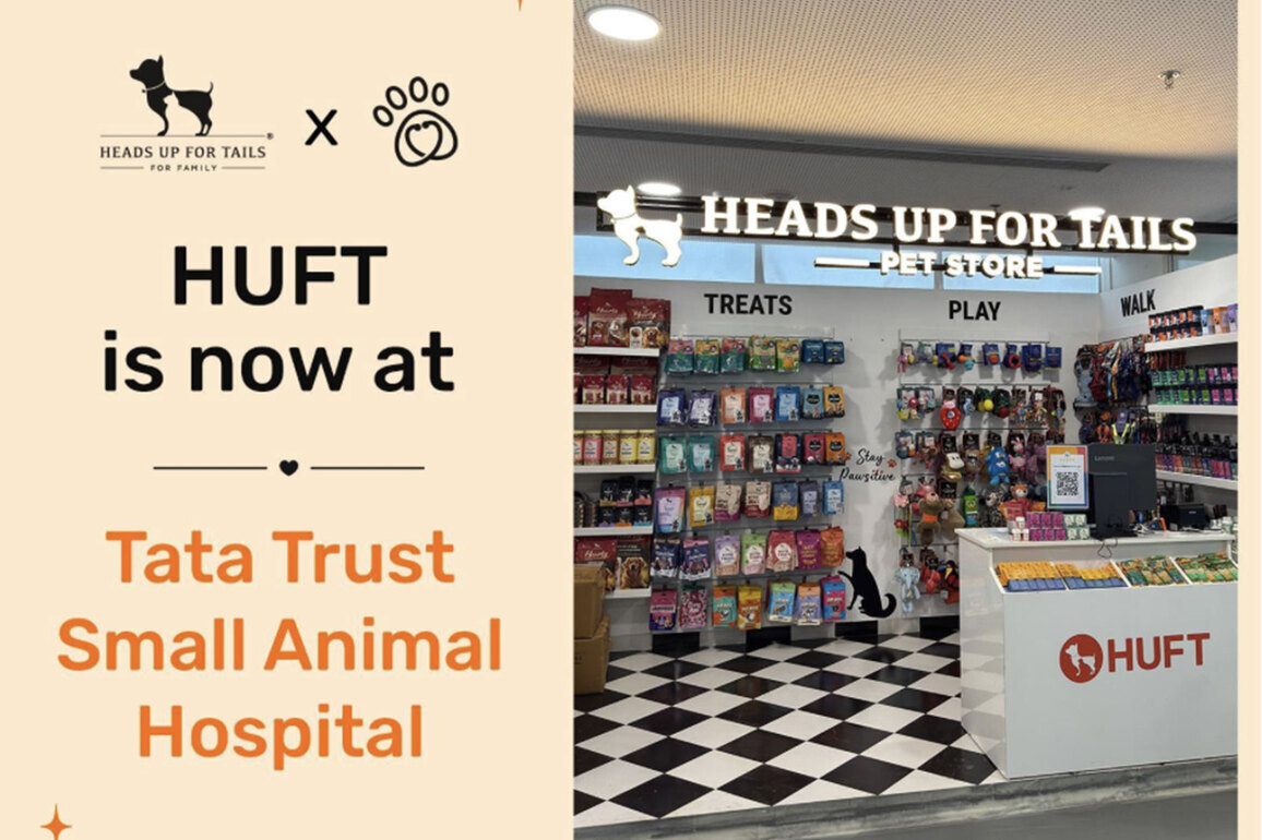 Heads Up For Tails (HUFT) Partners with Tata Trust Small Animal Hospital to Bring Holistic Pet Care to Mumbai