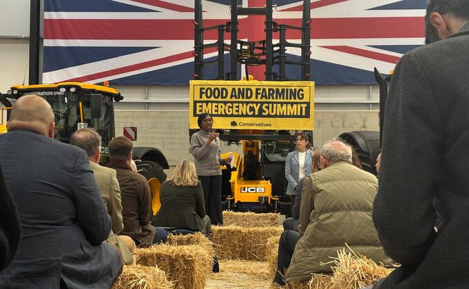 Conservative Party holds 'emergency' Food and Farming Summit