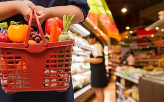 The fall in sales volumes over the month was because of food stores, which fell by 1.6%.