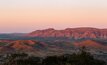 Pilbara landscape.