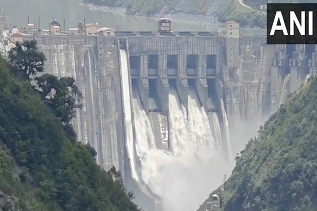 J-K: Three gates of Baglihar dam opened as Chenab river swells after heavy rainfall