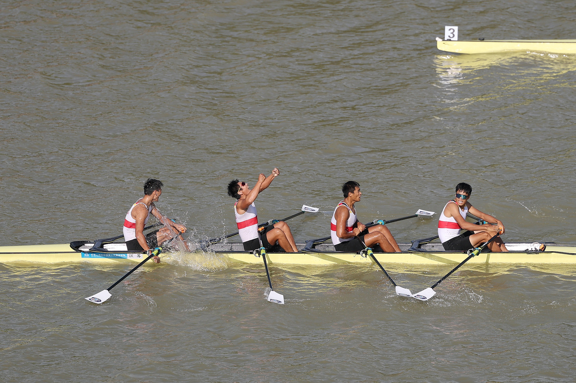(SP)CHINA-15TH NATIONAL GAMES-ROWING-MEN'S QUADRUPLE SCULLS(CN)