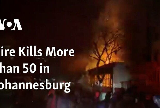 Fire Kills More than 50 in Johannesburg