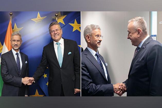 EAM Jaishankar interacts with EU top brass; discusses FTA agreement, IMEC
