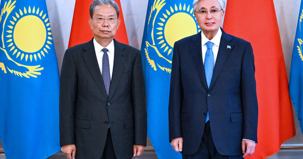 KAZAKHSTAN-ASTANA-CHINA-ZHAO LEJI-OFFICIAL GOODWILL VISIT
