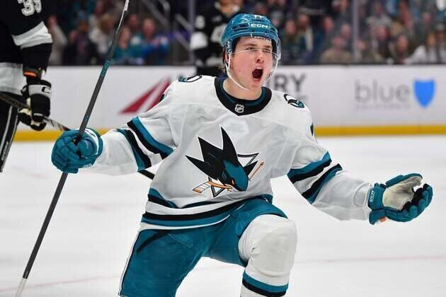 NHL roundup: William Eklund's OT goal lifts Sharks past Kings