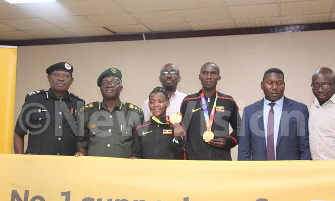 Team Uganda hosted to homecoming dinner Team Uganda hosted to homecoming dinner