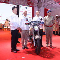 Gujarat CM Bhupendra Patel joins celebration of Honda's 50 crore two-wheeler production milestone